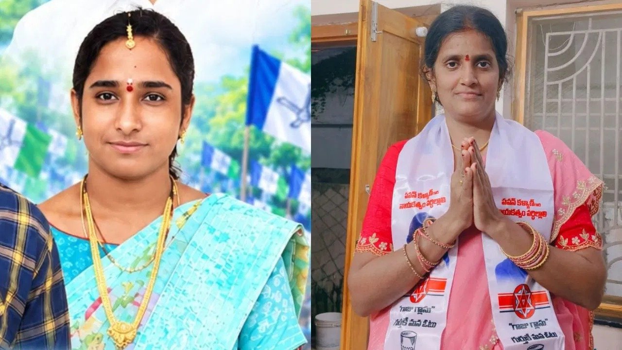 Two flags in one household...  Sisters-in-law in the electoral fray—but where?
